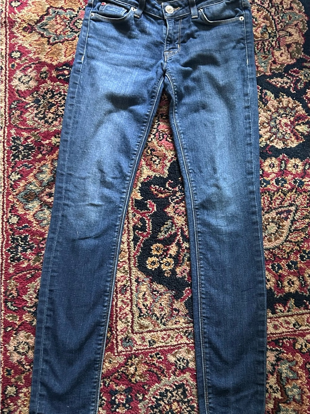 Hudson Jeans Women’s Skinny Denim — Medium Blue Wash